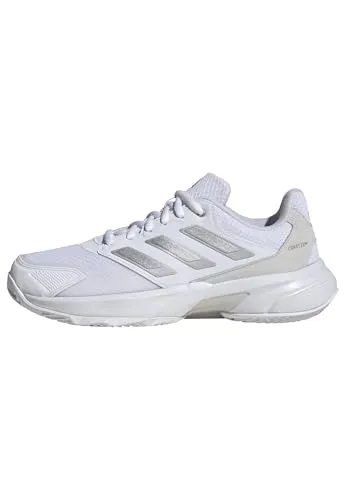 adidas Damen CourtJam Control 3 Tennisschuhe in silber von adidas