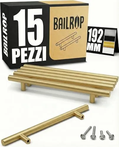 Schrankknäufe & -griffe Gold von BAILROP