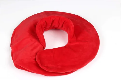 GHZ Matra AG Nacken-Wärmflasche mit Bezug, rot - Sonstige, Nacken-Wärmflasche mit breitem Einfülltrichter für einfaches Befüllen und angenehme Wärme bei Verspannungen.