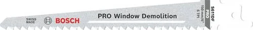 Bosch Accessories 2608656271 Säbelsägeblatt S 611 DF, Heavy for Wood and Metal, 2er-Pack Sägeblatt-Länge 150 mm 2 St.