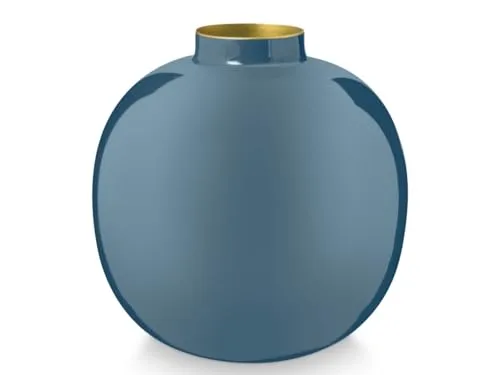 PiP Studio Dekovase - Hellblaue Vase für stilvolle Akzente - Vasen, elegante hellblaue Dekovase von PiP Studio, ideal für die Verschönerung Ihres Wohnraums mit einem Hauch von Farbe und Kreativität.
