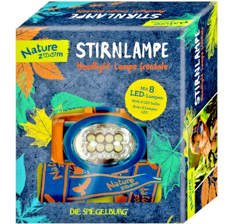 DIE SPIEGELBURG 0014999 Stirnlampe Nature Zoom (mit 3 Betriebsarten) / Neu