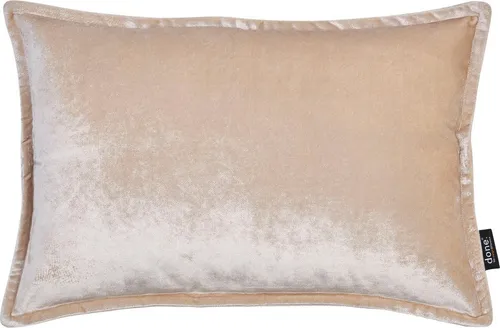 done.® Dekokissen Glam - Edle Kissenhülle aus glamourösem Samt mit Metallic-Effekt, verdecktem Reißverschluss und hochwertiger Handarbeit. Ideal für stilvolle Akzente in jedem Raum.