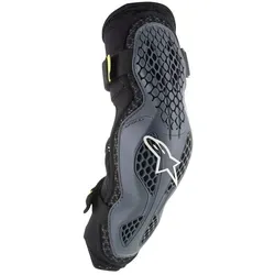 Alpinestars Sequence Ellbogenprotektor, grau-gelb, Größe L XL für Männer