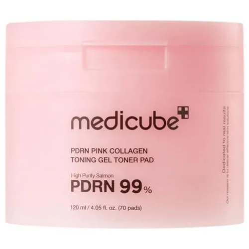 Medicube Toner PDRN Pink Collagen Toning Gel Pad, 70-tlg.