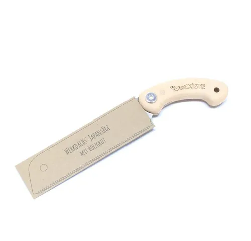 Die Werkkiste Japansäge mit Holzgriff - Sägen – Präzise Schnitte mit der hochwertigen Japansäge, ideal für feine Holzarbeiten und Handwerksprojekte.