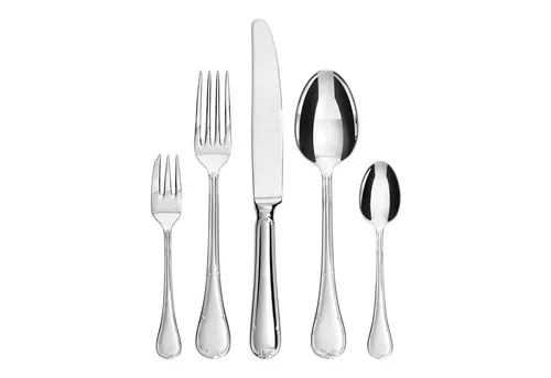 GRÄWE Besteck-Set Bayreuth, 10-teilig für 2 Personen - Elegantes Besteck-Set aus poliertem Edelstahl, ideal für festliche Anlässe und den täglichen Gebrauch.