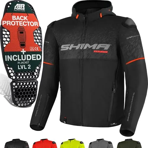 SHIMA Unisex Drift Jacke in rot von Shima