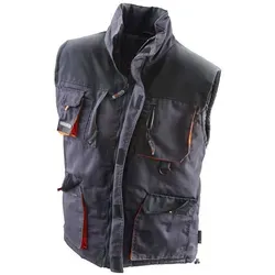 Terrax Workwear Arbeitsweste Terrax Arbeitsweste 4300 grau XXL