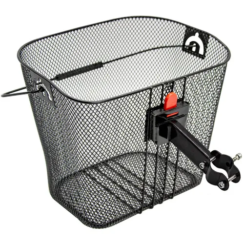 Fahrradkorb vorne 15L - Praktischer Lenkerkorb mit Klick-Halterung - Körbe für Unisex Erwachsene, ideal für eBike, einfach zu montieren und bietet 15L Stauraum für Einkäufe oder persönliche Gegenstände.