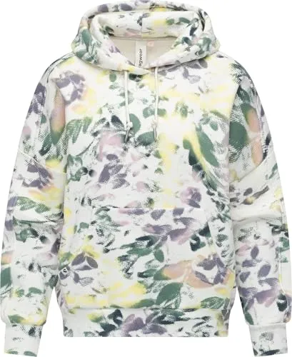 Ragwear Damen Hoodie gemütlicher Pullover mit Verstellbarer Kapuze Pirita Print Light Combo Gr. L