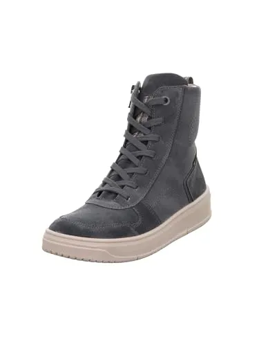 Legero Damen REJOISE Gore-Tex Stiefelette - Charcoal (GRAU) 2930 - Wanderschuhe mit wasserdichter GORE-TEX Membran und komfortabler Weite 