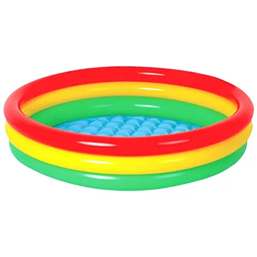 Best Sporting Babypool 85 x 20 cm,  Planschbecken mit aufblasbarem Boden