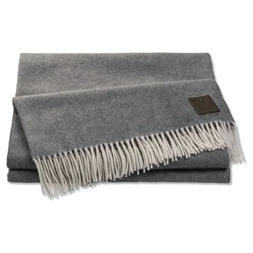 Joop! Plaid Noble, Graphit in grau von JOOP! Living