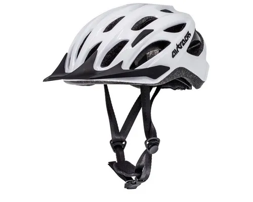 Airtracks Fahrradhelm Star K-60 - Sicherheitshelm für Herren und Damen - Fahrradhelme mit In-Mould-Technologie, 25 Belüftungsöffnungen und abnehmbarer Crossblende für optimalen Komfort und Sicherheit beim Biken.