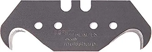 Hakenklinge multisharp L48,2xB18,7xS0,65mm m.Lochu ng 10 St./Spender LUTZ BLADES