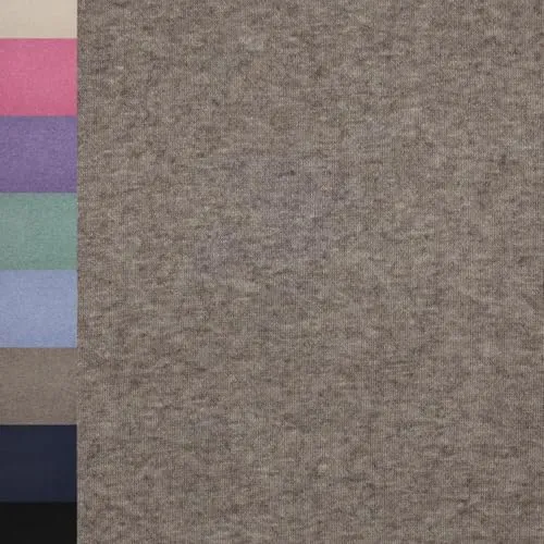 MAGAM-Stoffe Adele super weicher Strickstoff für Kleidung Meterware ab 50cm (09. Meliert taupe)