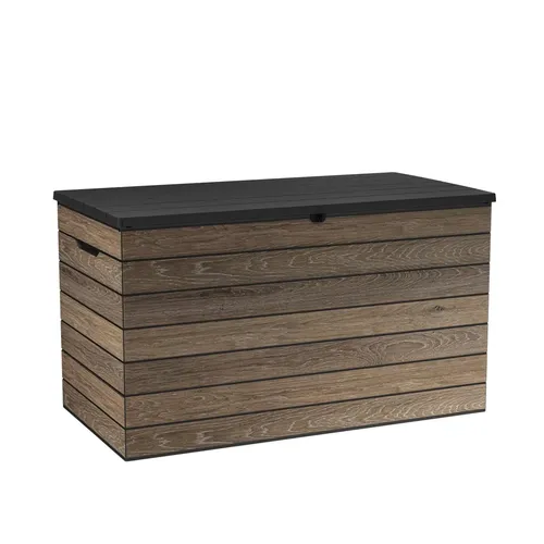 Keter Astoria Gartenbox 570L in Walnussoptik von Keter