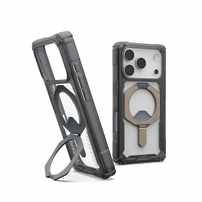 UAG Plasma XTE Magsafe Ash Titanium für iPhone 17 Pro - Hülle für Apple iPhone 17 Pro, robustes TPU und Polykarbonat, MagSafe-kompatibel mit integriertem Ständer für zusätzlichen Komfort.