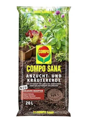 COMPO SANA® Anzucht- und Kräutererde 20 L von COMPO