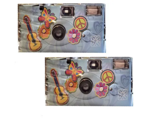 TopShot 2 x Einwegkamera Sonderposten Flower Power Einwegkamera