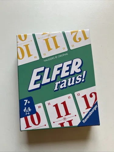 Ravensburger Elfer raus! - Kartenspiel für 2-6 Spieler, spannender Familienspaß ab 7 Jahren, 9 Spielvarianten und nur 30 Minuten Spieldauer