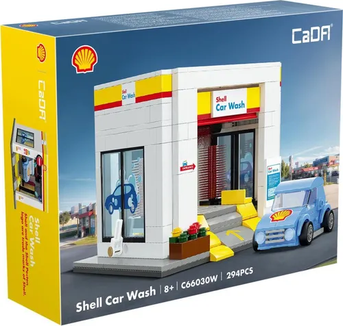 CaDA Shell Waschstraße (294 Teile) von CaDA
