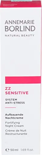 Annemarie Börlind ZZ Sensitive Aufbauende Nachtcreme 50 ml - Nachtpflege für empfindliche Haut, spendet intensive Feuchtigkeit und fördert die Regeneration über Nacht.