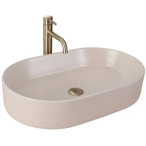 Rea Aufsatzwaschbecken NADIA 60 Beige Matt in beige von REA