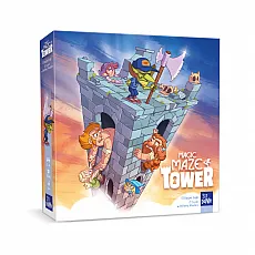 Magic Maze Tower DE - Spannendes Brettspiel - Gesellschaftsspiel von Huch, das strategisches Denken und Teamarbeit fördert – perfekt für Spielabende mit Freunden und Familie.