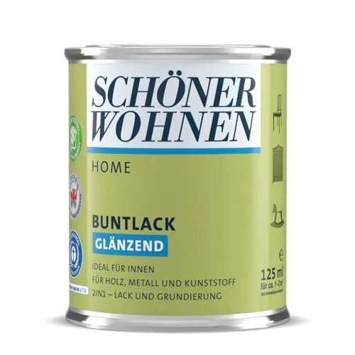 Schöner Wohnen DurAcryl Buntlack Himmelblau 750 ml RAL 5015 Glänzend