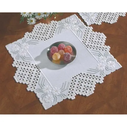 Permin Hardanger Tischdecke Stickpackung