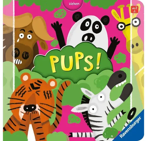 Ravensburger Verlag GmbH Zeichenalbum Pups! Wer war's?