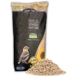 Lyra Pet® Sonnenblumenkerne geschält BRUCH 10 kg - Vogelfutter mit geschälten Sonnenblumenkerne Bruch, ideal für Wildvögel, besonders Jungvögel. Hoher Nährstoffgehalt für ganzjährige Fütterung und einfache Nahrungsaufnahme im eigenen Garten oder auf dem Balkon.