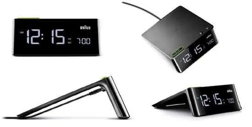 BRAUN Wecker BNC016 schwarz in schwarz von Braun