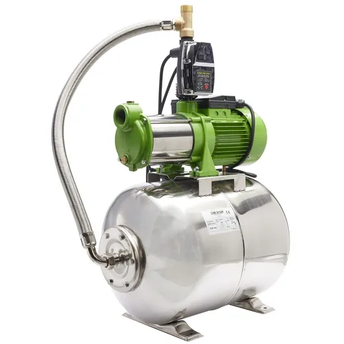 CHM Hauswasserwerk 50L Edelstahl mit Kreiselpumpe 1100 W