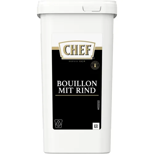 CHEF Bouillon mit Rind, Fleischbouillon 1er Pack (1 x 1,5kg)