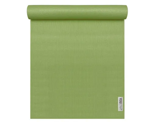 Yogistar Yogamatte Yogimat Basic - Kiwi - Sportmatte für Einsteiger, rutschfest und pflegeleicht, ideal für Hatha-Yoga und Vinyasa-Flows.
