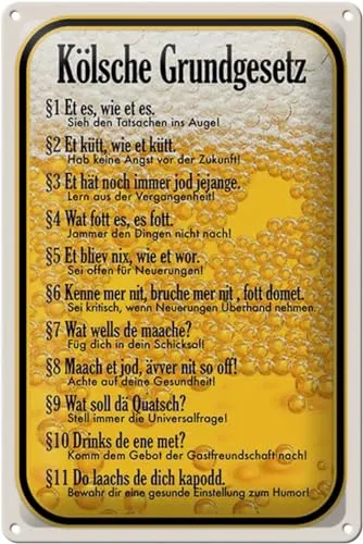 Produktbild Schild Blech 20x30cm