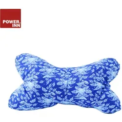 POWER INN Leseknochen - Blau - Kopfkissen & Körperkissen, ergonomisches Lesekissen für optimalen Komfort beim Lesen oder Entspannen, maschinenwaschbar bei 30°C.