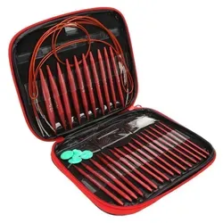 Wakects Stricknadel-Set 26-teilig mit Tasche