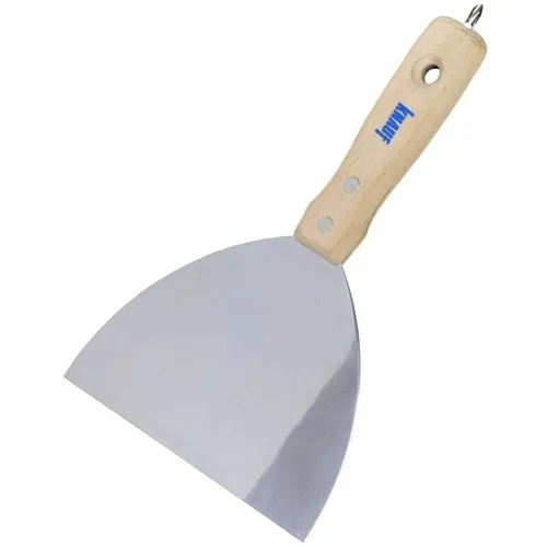 Knauf Schraubgriff-Spachtel 15 cm - Vielseitiger Spachtel für Gipskarton- und Gipsfaser-Platten mit integriertem Kreuzschlitz-Bit für Schrauben, ergonomischer Soft-Griff sorgt für einfache Handhabung.