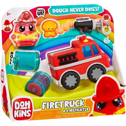 DohKins Firetruck & Firefighter