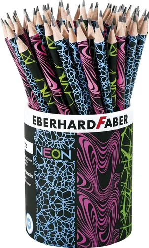 EBERHARD FABER Bleistift NEON HB 72er Köcher von Eberhard Faber
