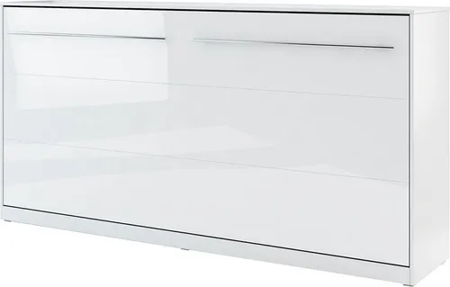 MIRJAN24 Schrankbett Concept Pro CP-06 Horizontal, Wandklappbett 90x200 cm - Betten: Praktisches Wandklappbett Concept Pro CP-06, ideal für kleine Räume, verwandelt Wohnzimmer schnell in ein Schlafzimmer und bietet integrierten Lattenrost für optimalen Schlafkomfort.