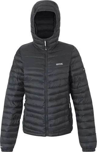 Regatta Hurden Damen Jacke Schwarz 8 - Wetterfeste Steppjacke mit wasserabweisendem Finish und federfreier Synthetikdaunenisolierung für optimale Wärme und Stil bei jedem Abenteuer.