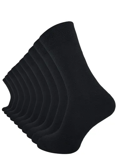 Cotton Prime® Socken Gesundheitssocken aus Baumwolle (10-Paar) ohne störende Naht