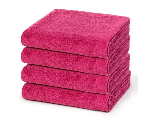 Cawö Handtuch Set Lifestyle in rot von Cawö