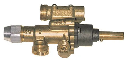 Angelo Po Gashahn PEL22S/O für 71PI10A, 31PI6, 91PI10A, 71PI10 Achse 10x9 M10x1