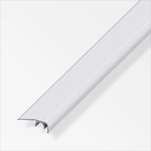alfer Abschluss-Profil 1 m, 32 x 12.5 mm Aluminium eloxiert silber